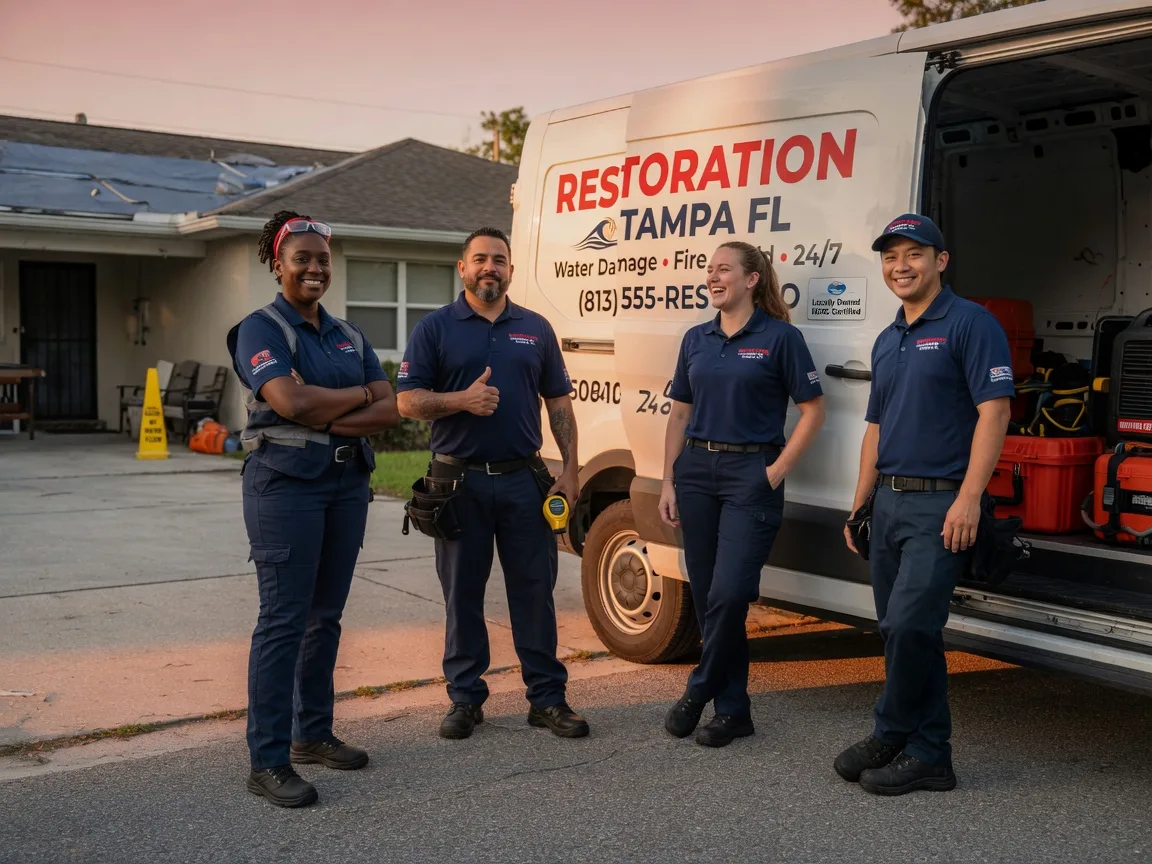 Water Damage Restoration company in Montour, IA